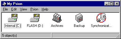 Control Backups and Synchronise from Explorer